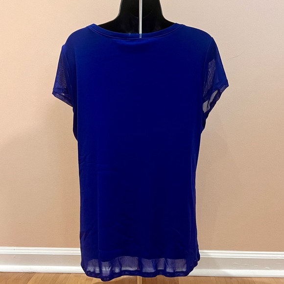 💖 3 for $20 ✅/ Women Electric Blue Shirt - Picture 2 of 3